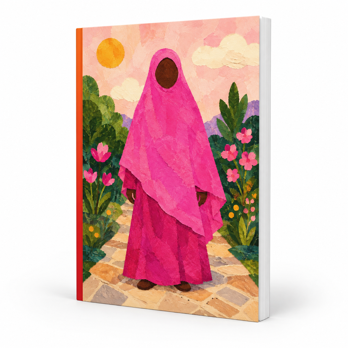 Lined African Muslima Notebook