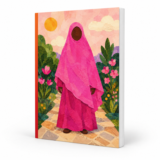 Lined African Muslima Notebook